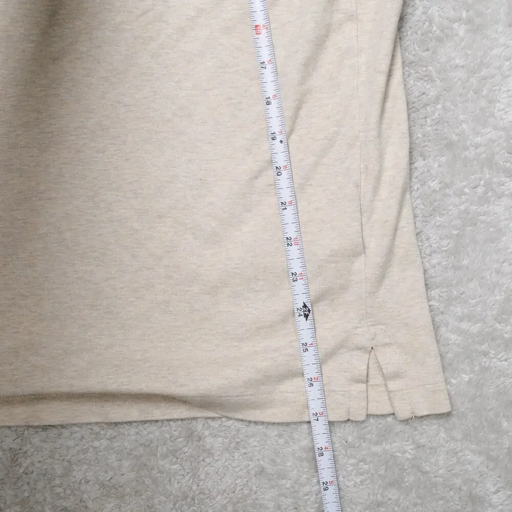 Ralph Lauren Long Sleeve Tan Classic Fit Cotton Polo Shirt Mens Size XXL